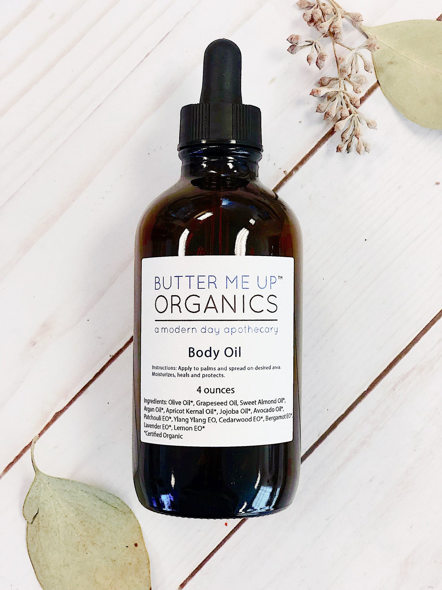 Organic Body Oil