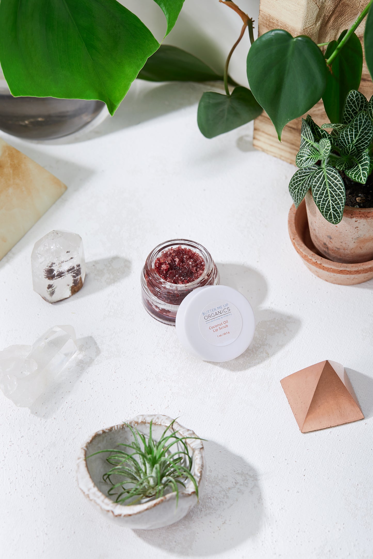 Exfoliante labial orgánico de coco | Sin crueldad animal