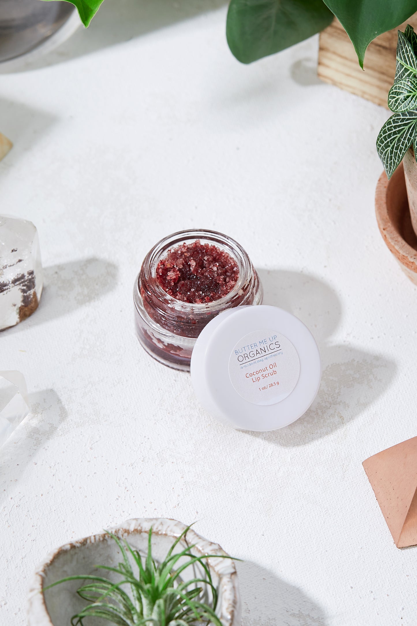 Exfoliante labial orgánico de coco | Sin crueldad animal