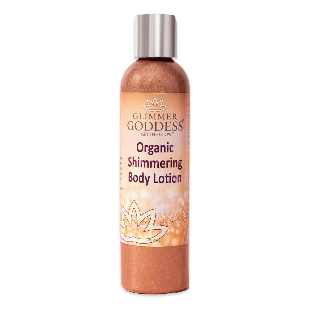 Organic Bronze Shimmer Body Lotion | Cruelty-Free & Chemical-Free Glow ✨