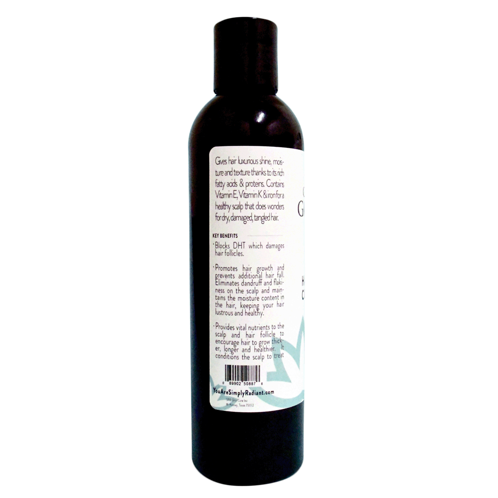 Mascarilla acondicionadora para el crecimiento del cabello con cafeína orgánica | Sin crueldad animal